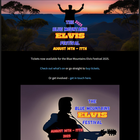 Blue Mountains Elvis Festival